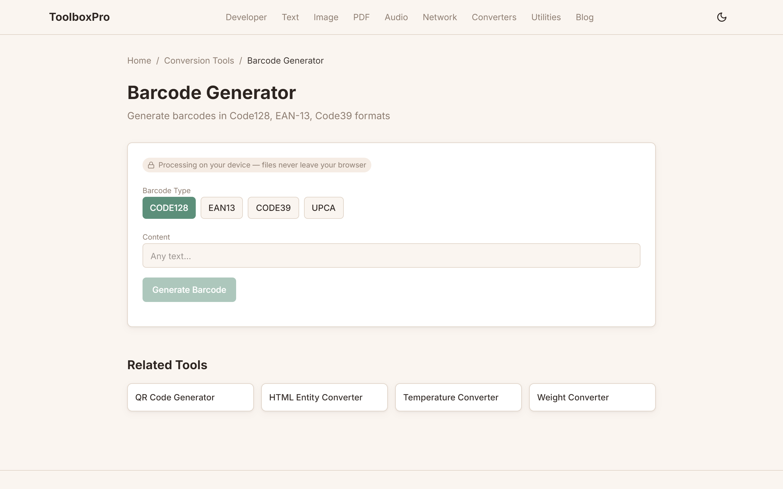 Barcode Generator: How to Create CODE128, EAN13 & More Online