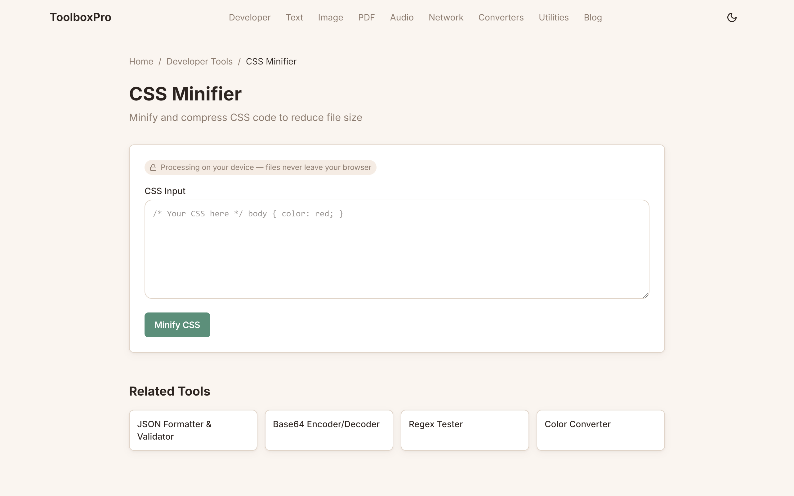 CSS Minifier Guide: How to Minify CSS for Faster Websites
